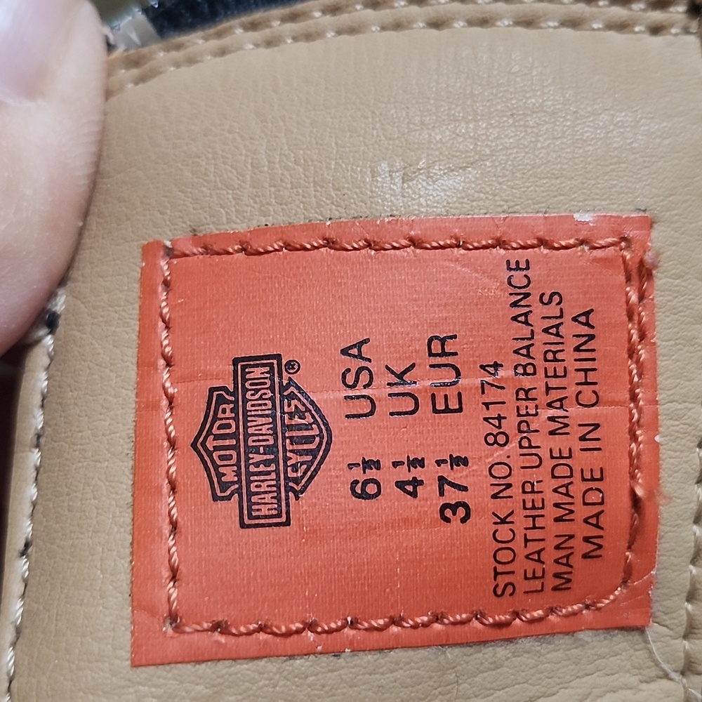 Harley Davidson Riding Boots - Picture 8 of 11